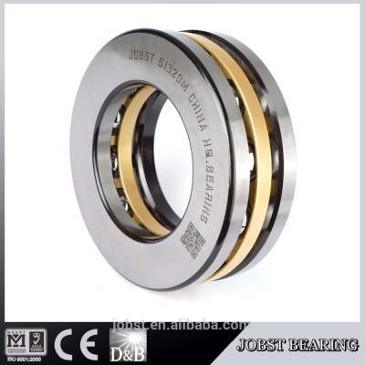 Chinese bearings manufactures brass cage thrust roller bearing and single direction